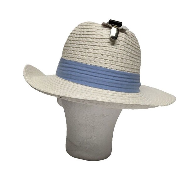 Panama Hat 3-inch Brim Wide Pleated Hatband Sweatband with Clip **NEW** - Picture 2 of 10